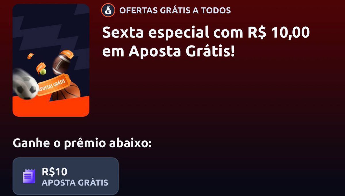 ggtipsfree's tweet photo. 🏦 SEXTOU NA BETANO! 

A betano liberou aposta grátis 

https://t.co/tRsBi4ifj0

Clica no LINK para participar e resgatar os R$10,00 em Apostas Grátis pro bingo do final de semana. 

Jogue com responsabilidade 🔞 https://t.co/EMzGtmoyZg
