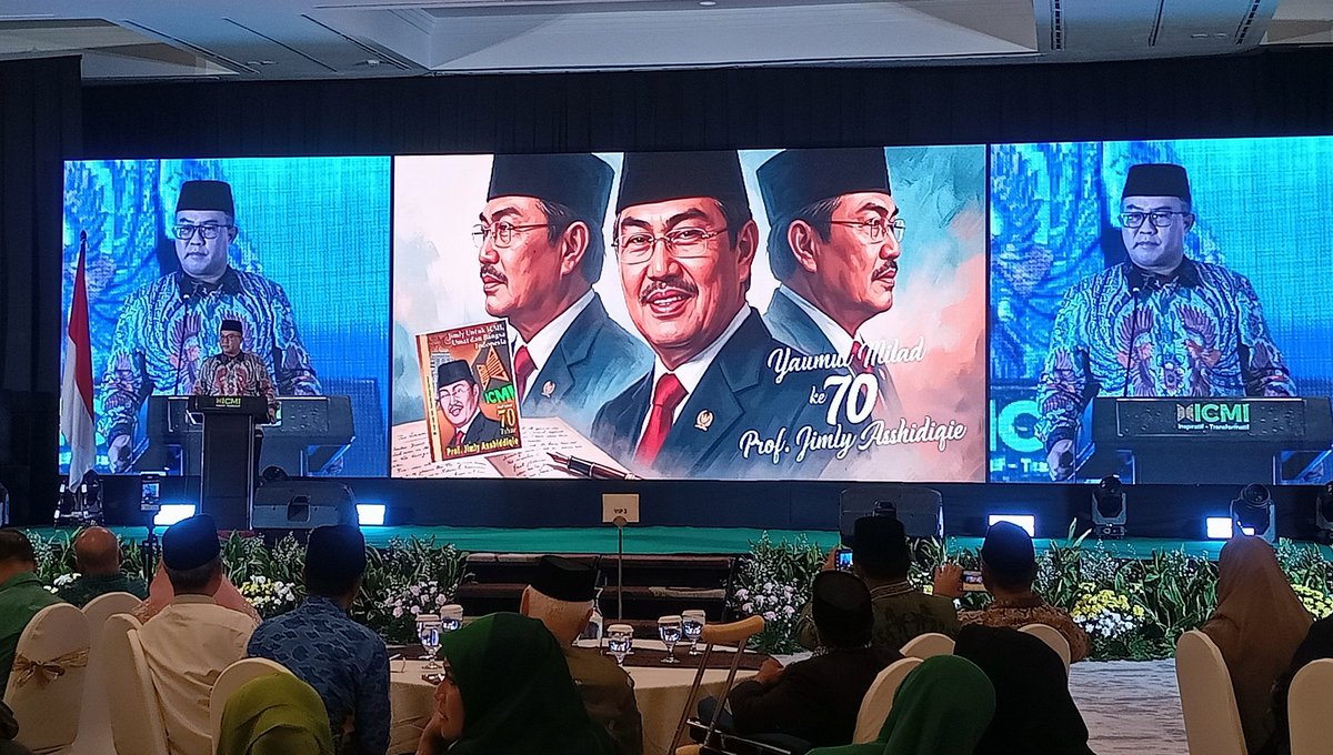 Silaturahmi Kebangsaan ICMI di Jakarta, Arief Satria Ajak Perkuat Keikhlasan dan Kebersihan Hati indonesiajurnalis.com/silaturahmi-ke…