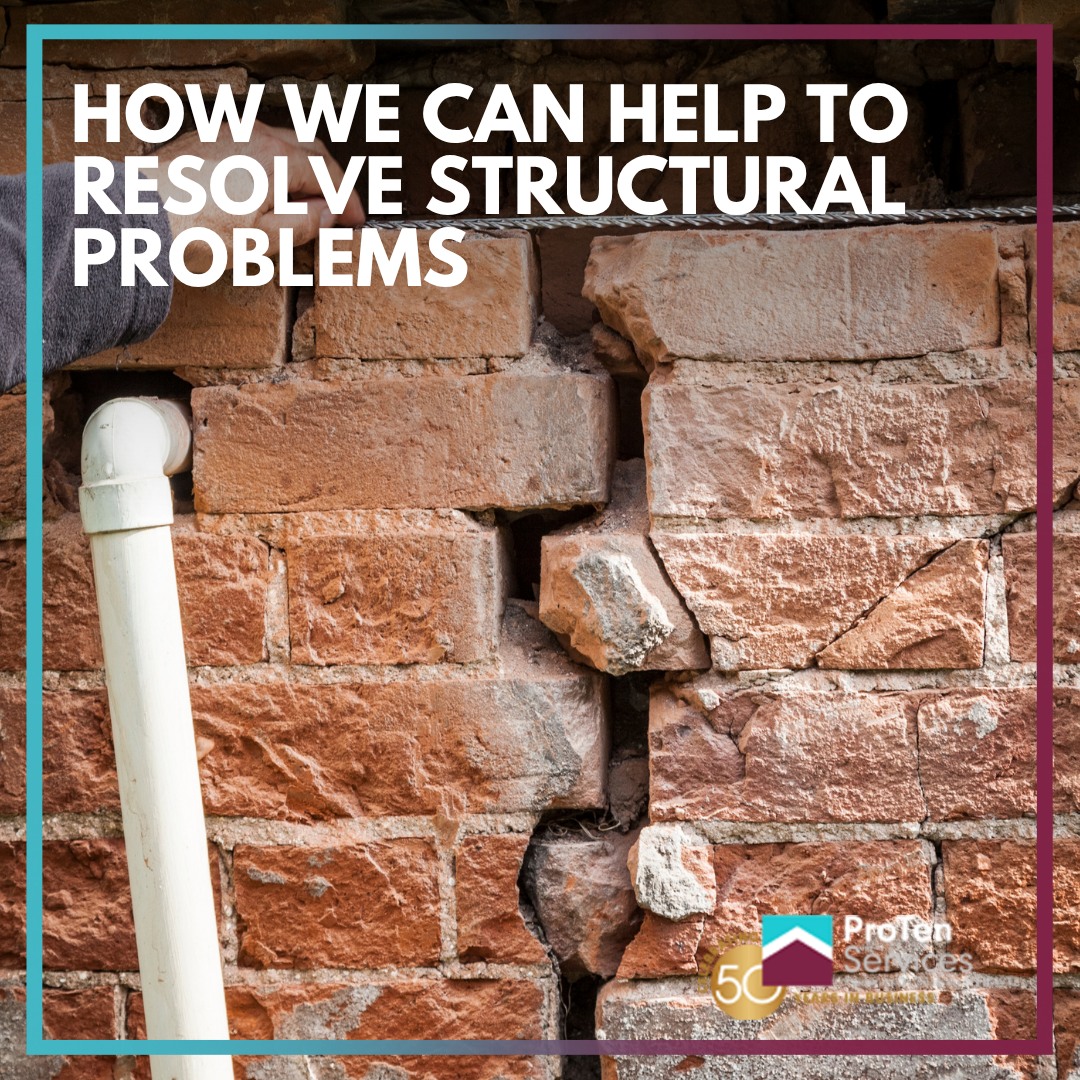 ProTenServices's tweet photo. 🏚️ Worried about structural issues in your home or property?

Whether you're a homeowner, business, or managing a public sector site, we’re here to help resolve structural problems with expert solutions.

#StructuralRepairs #ProTenServices #WallTies #BuildingSurvey https://t.co/Lq8gWKkrrr