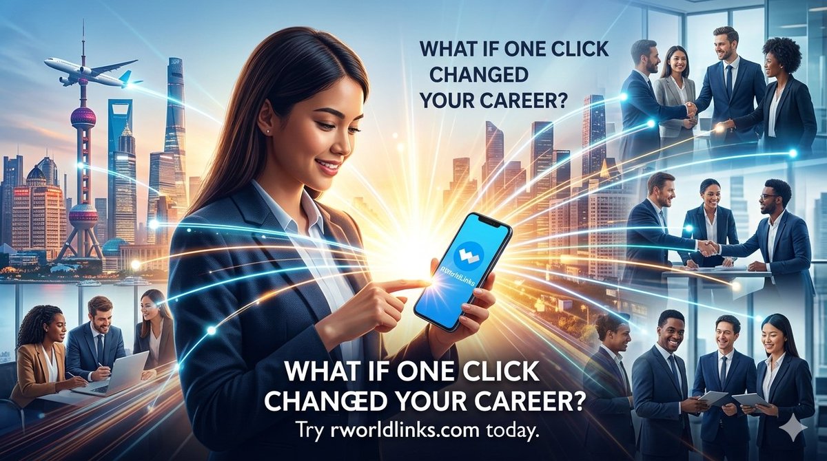 Jai10708169's tweet image. What if one click changed your career? Try rworldlinks.com today. 🔗 #Opportunity