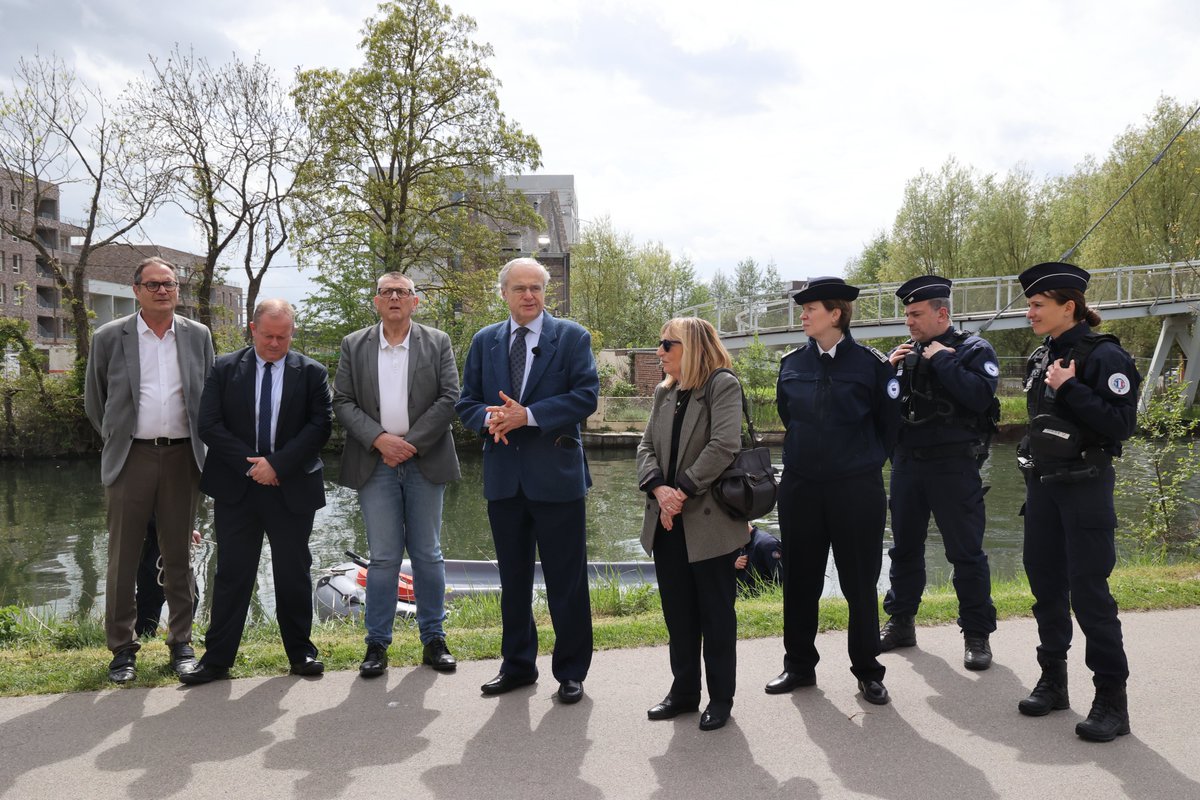Image de Préfet de la Somme - #Biodiversité I le Préfet de la Somme a participé à une opération de contrôle pédagogique aux #Horti