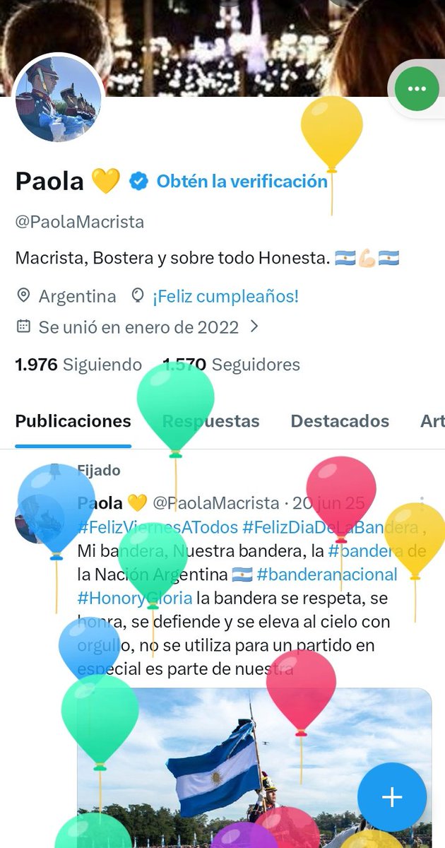 PaolaMacrista's tweet image. Gracias 🫂 @X 😊 para alguien que no recibe muchos saludos🤷🏻‍♀️ gracias 🫂 
#cumpleaños en #twitter o #x como le dicen ahora.