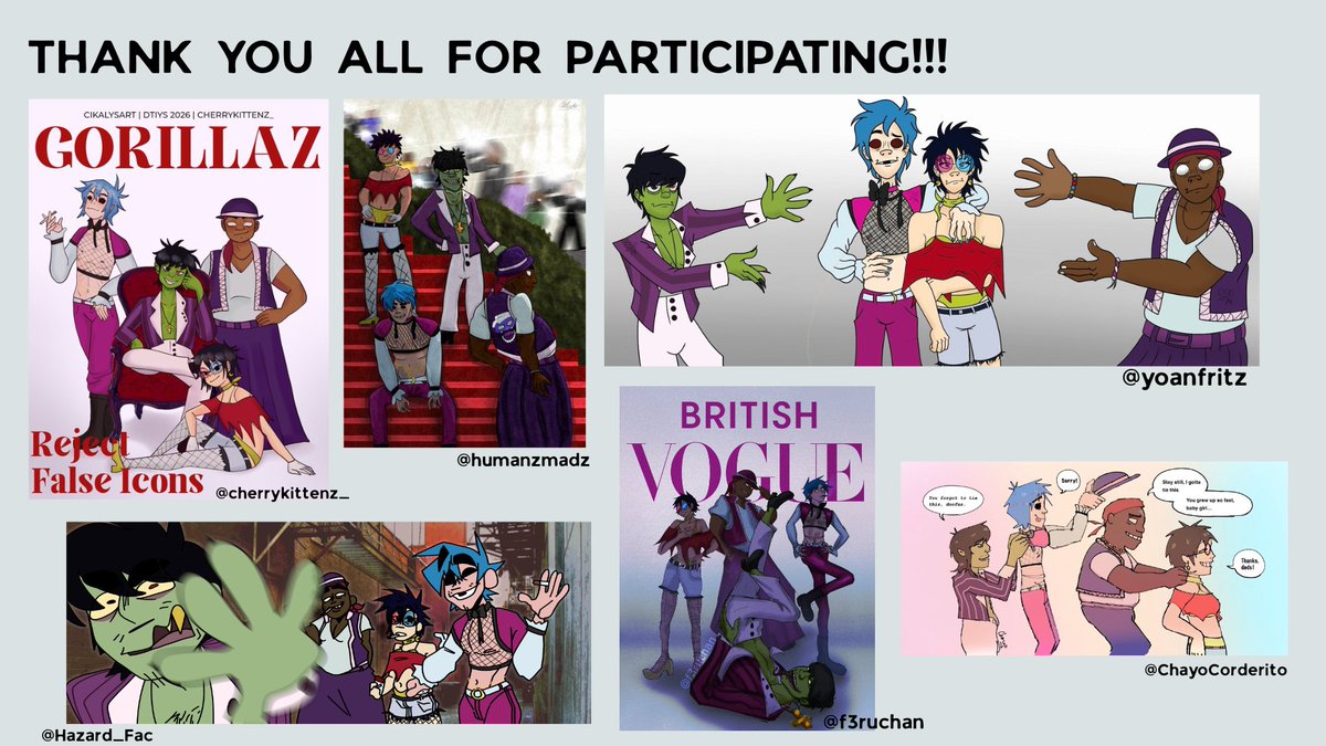 Cikalysart's tweet photo. [✨DTIYS ]
The moment has come... here are the winners of the DTIYS!!
1st place: @thosewhosnoyy 
2nd: yuuya.ent (instagram/tumblr)
3rd: @m1ntoast 
Thank you all for participating! Choosing the winners was very difficult, I've loved every single one of your drawings💙 https://t.co/QJn2Z2DKce