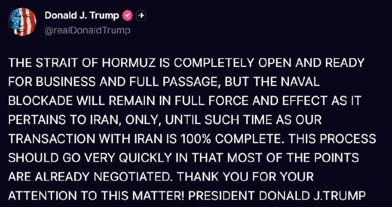 IRANinMumbai's tweet image. 1/3
A knowledgeable source close to #Iran's SNSC outlined details on the temporary reopening of the Strait of #Hormuz:

From the outset of a #Pakistan-mediated ceasefire proposal, Iran was expected to permit limited daily vessel transit.

#Trump