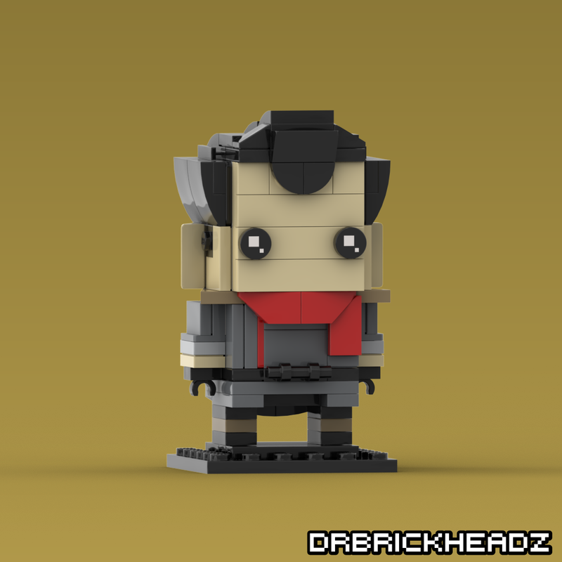 Rebrickable's tweet image. Mako (The Legend of Korra) Brickheadz by DrBrickheadz reb.li/m/259213?spot=… #lego #rebrickable #legomoc