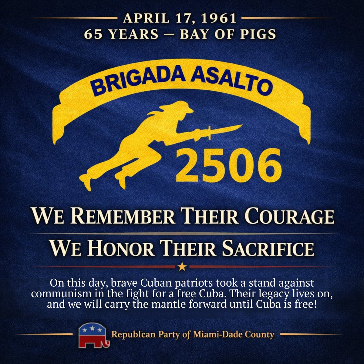 Republican Party of Miami-Dade County tweet media