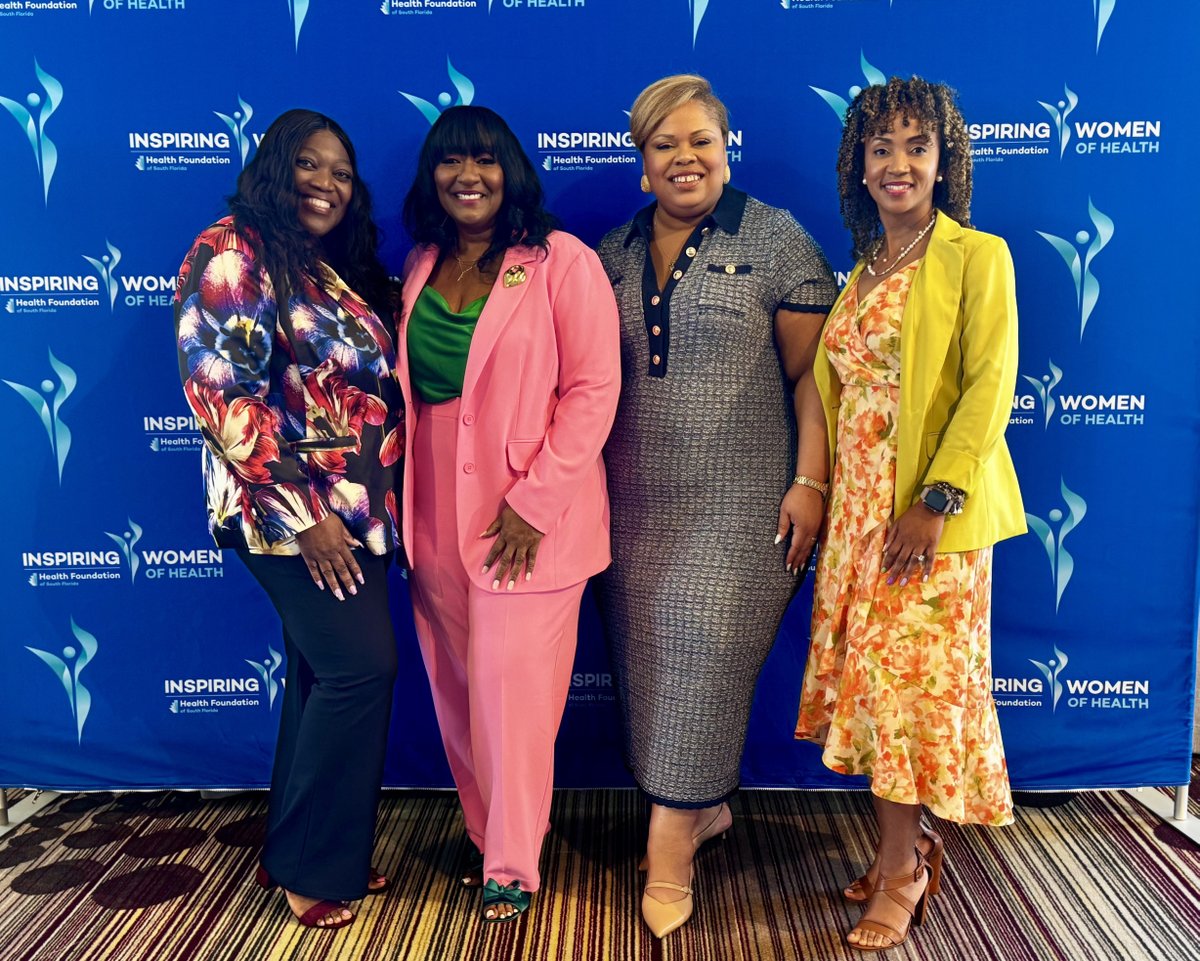 bcomhealth's tweet image. We were honored to attend the Inspiring Women of Health Luncheon, celebrating leaders making a lasting impact across South Florida. 💙

Congratulations to this year’s inspiring honorees!

#BCOMHealth #WomenInHealthcare #SouthFlorida