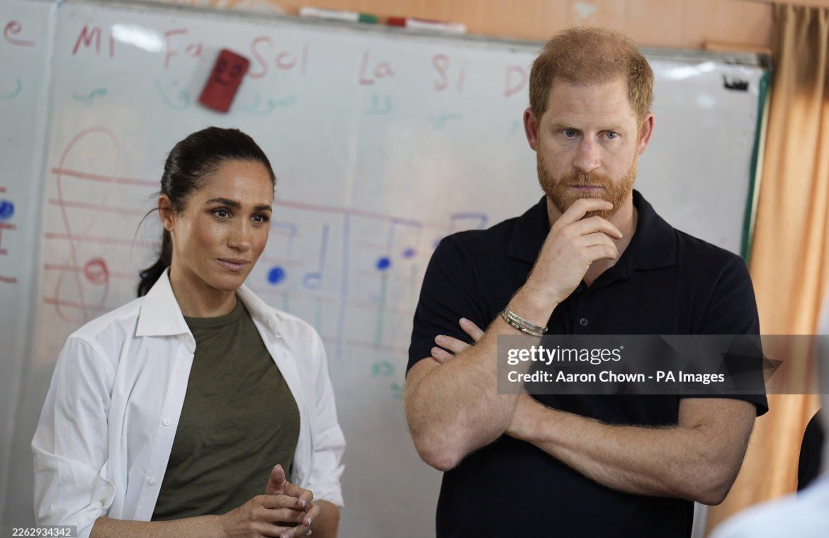 DevanHunan's tweet photo. Nigeria 🇳🇬 
Colombia 🇨🇴 
Jordan 🇯🇴 
Australia 🇦🇺 

And it has been glorious for the Duke and Duchess of Sussex, the founders of Archewell Philanthropies!

As they both said, Service is universal🫶🏾 https://t.co/A8onKZJxBk
