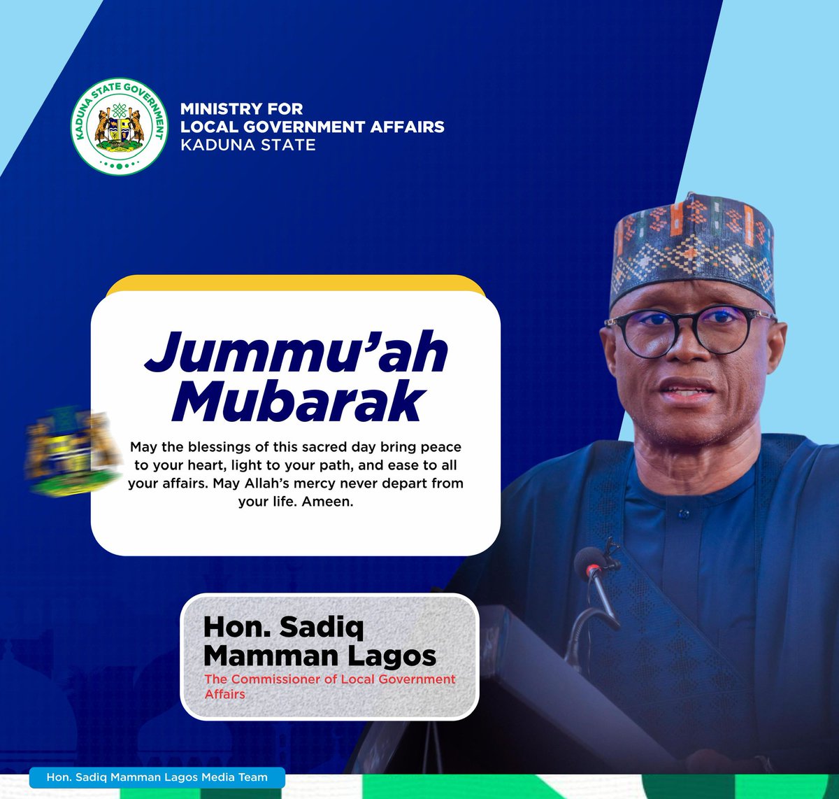 Hon. sadiq MAMMAN LAGOS tweet media
