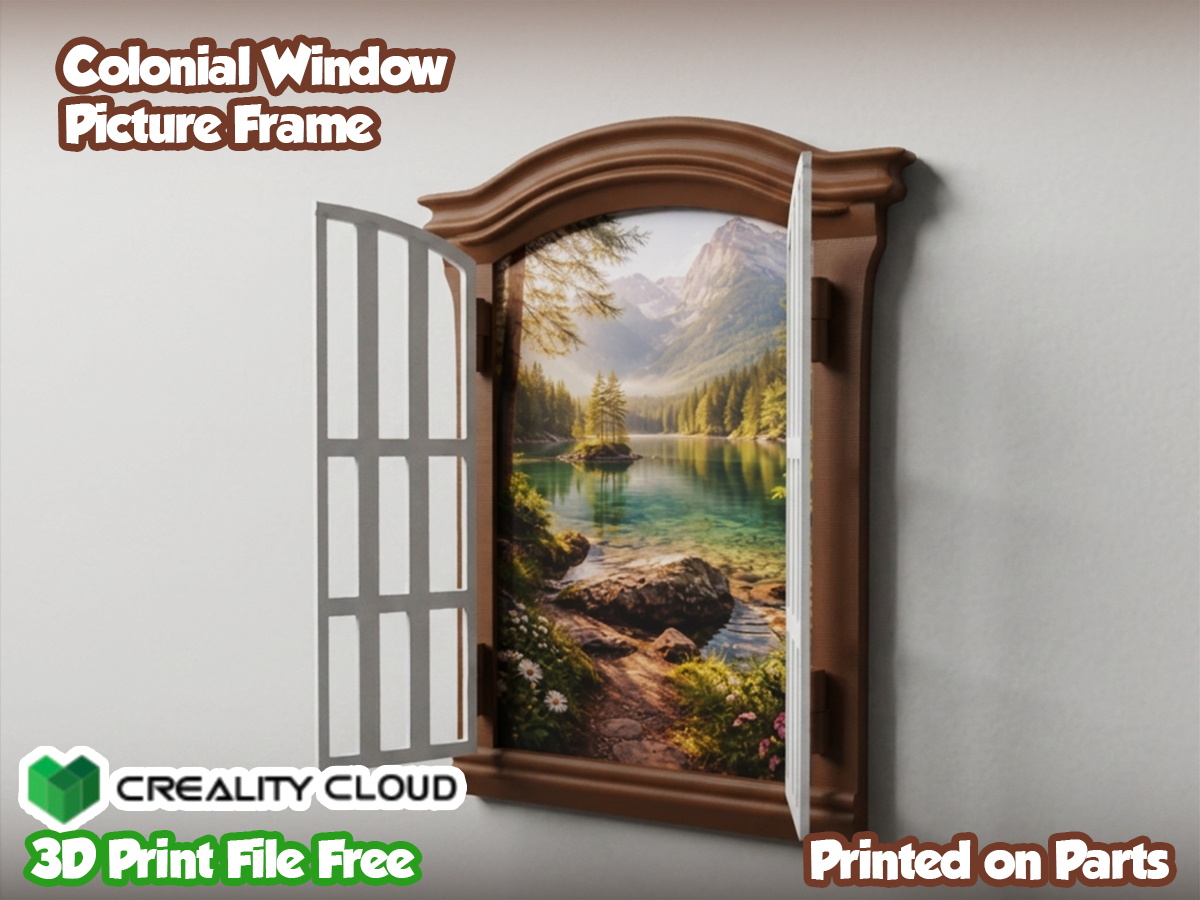 jov3dprint's tweet image. Un Portarretratos que necesitas en tu casa,🔥 y totalmente gratis🔥, archivo de impresión 3d✨

🏔️Colonial window picture frame ✨

crealitycloud.com/model-detail/6… 

 @CREALITYCLOUD #3DPrinting #CREALITYCLOUD #photos #memories #3dfree #free #minimalism