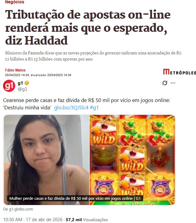 Nunca esquecer que Haddad lutou para liberar essa praga de bets pq ele só pensa em TAXAR