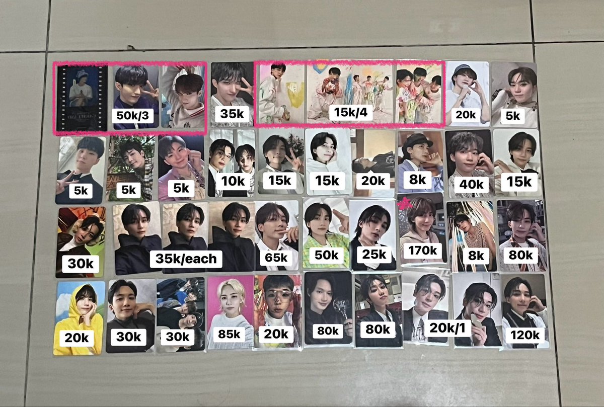 ୨୧  wts — want to sell   .ᐟ  🛒  

      ֙⋆：clearance sale aab seventeen

              𓏔 kalsel, ina
              𓏔 dm for more details  

t. wts seventeen carat heaven fml svt is right here caratland love fanmeeting this man follow doll pb