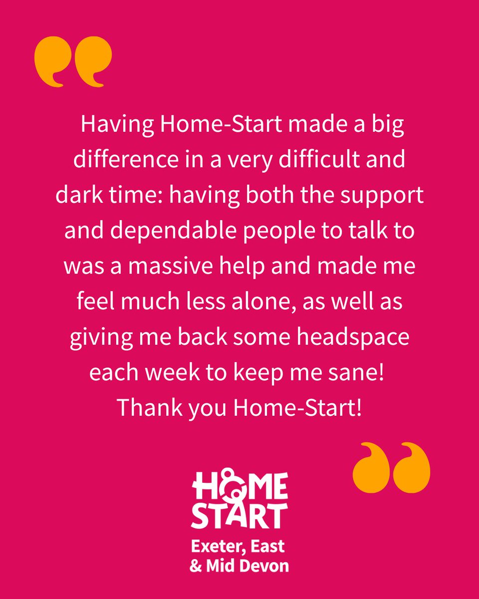Home-Start Exeter, East and Mid Devon tweet media