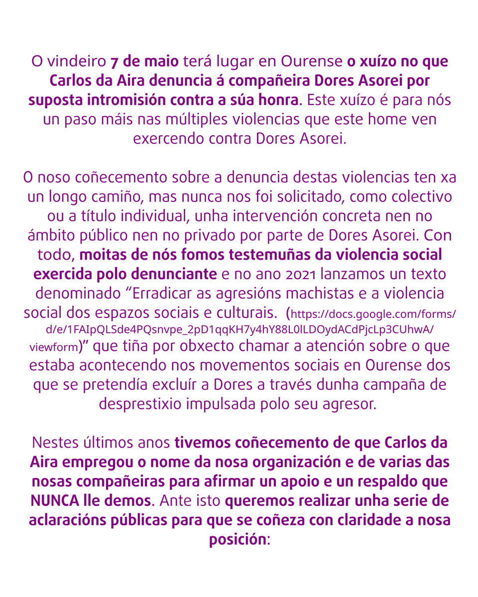 Marcha Mundial Mulleres Galiza tweet media