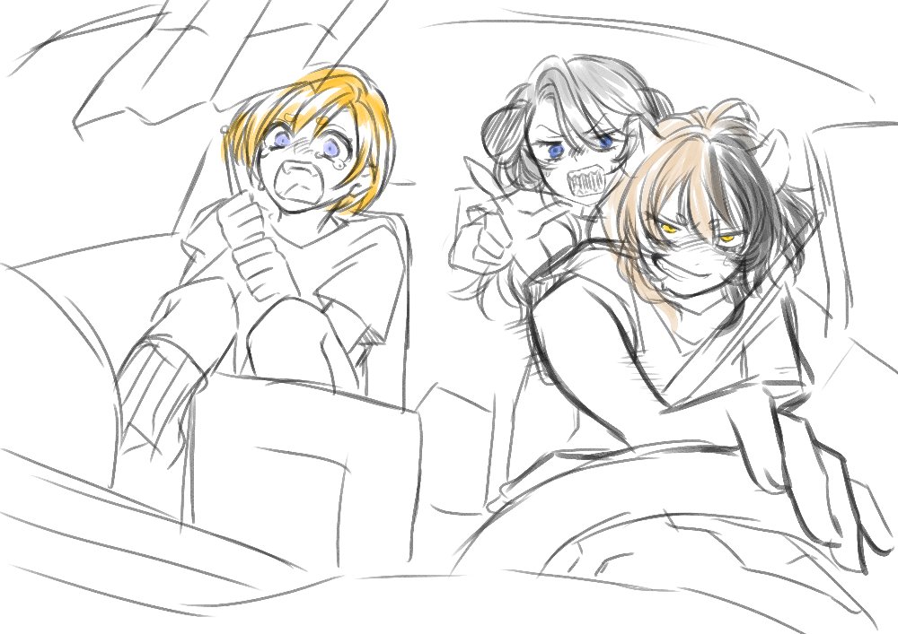 来週からがんばりますです！(過去絵再投)