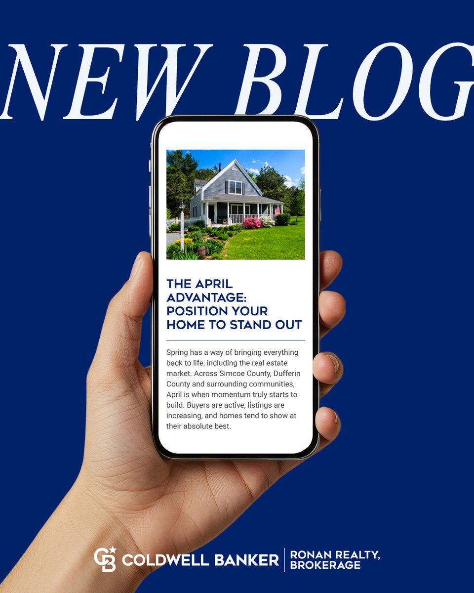 cbronanrealty's tweet photo. Thinking about selling this spring?🌸

April is when the market picks up, with more buyers and more opportunities.

Read more: https://t.co/Y7wSZKDs3t https://t.co/qxavW7h8bg