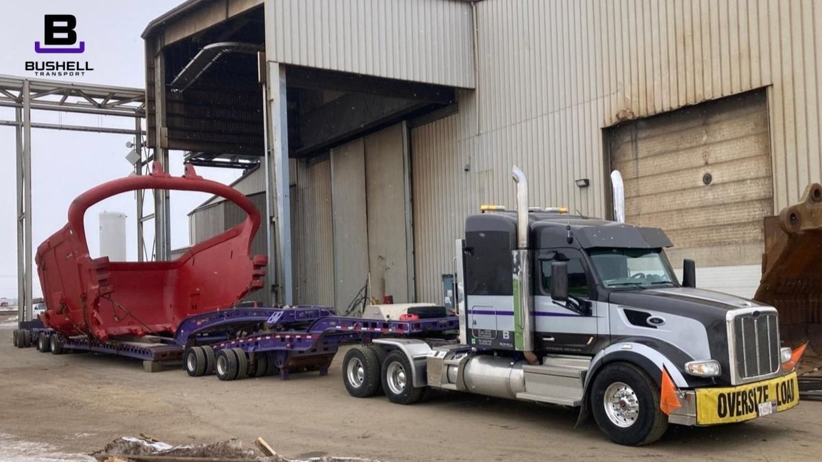 bushelltrans's tweet image. 100-yard dipper bucket moved safely.

110,000 lbs
25’2” × 21’6” × 18’11”

Coordinated, compliant, and controlled. 

#Efficiency #Maxed #Safety #Compliance #Chrome #BushellTransport #HeavyHaul #USA #Alberta #Canada