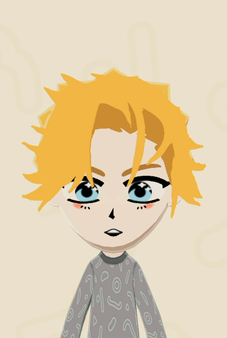 NOBODY ABSOLUTELY NBOBODY TELL THE HAMSTER MAN, YU Q WILSON, THAT I HAD TO LEARN A NEW ARTSYLE TO DRAW HIS HAIR...im so proud i hope i did the homie justice