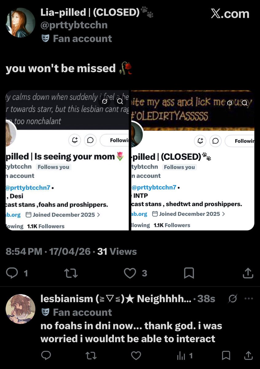 Lia-pilled | (CLOSED)🐾 tweet media