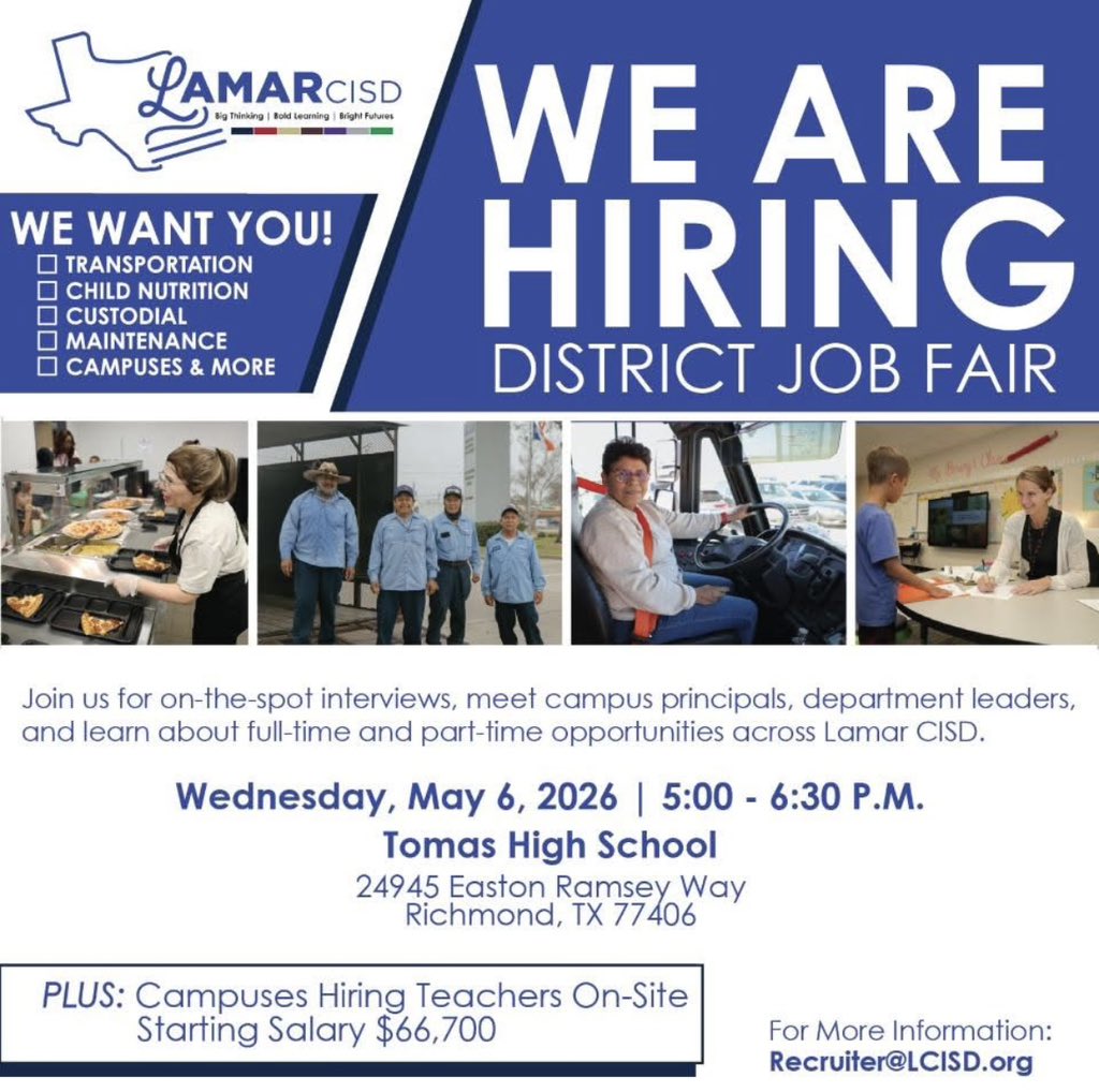 Lamar CISD tweet media