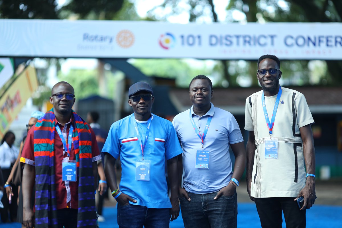 101DISCON's tweet image. It’s officially Rotaract Night! 

Delegates have come dressed to impress in their best Afro elegance, bringing the style and energy to tonight’s celebration. 

Let’s keep the vibe high and make this night unforgettable!

#RotaryEyamba #Unite4GoodD9213 #DISCON101