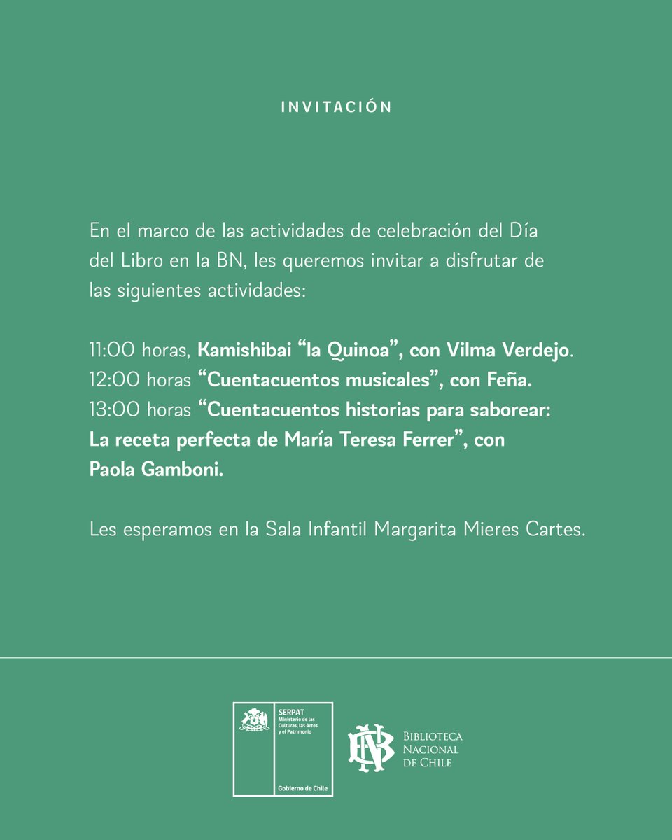 Biblioteca Nacional tweet media