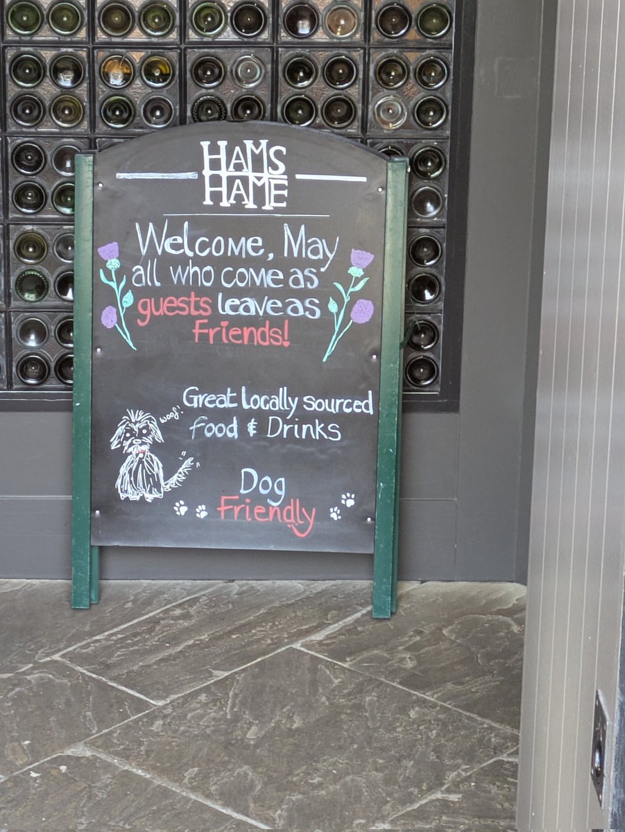 TravelFoodGuy's tweet image. Scotland's St. Andrews is a golfer's dream, but it's not bad for oub loving puppies either! #golf #travel #dogs