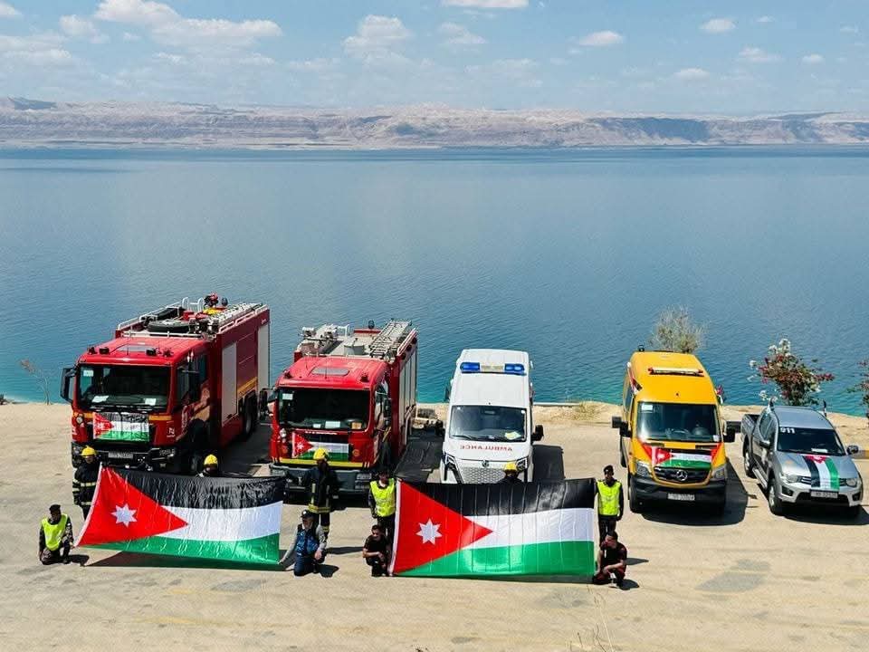 الدفاع المدني الاردني tweet media