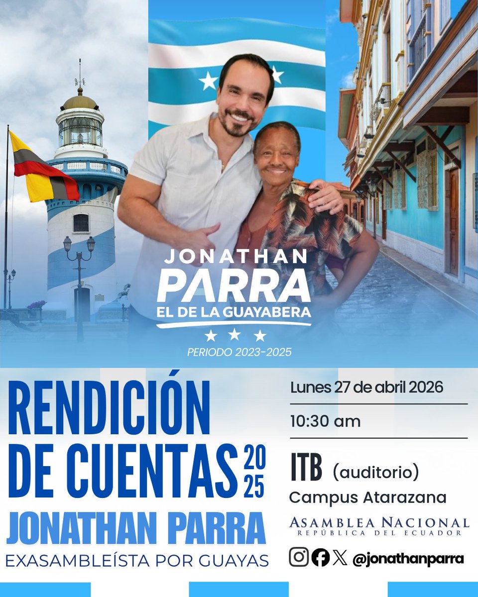 Asambleísta Jonathan Parra tweet media