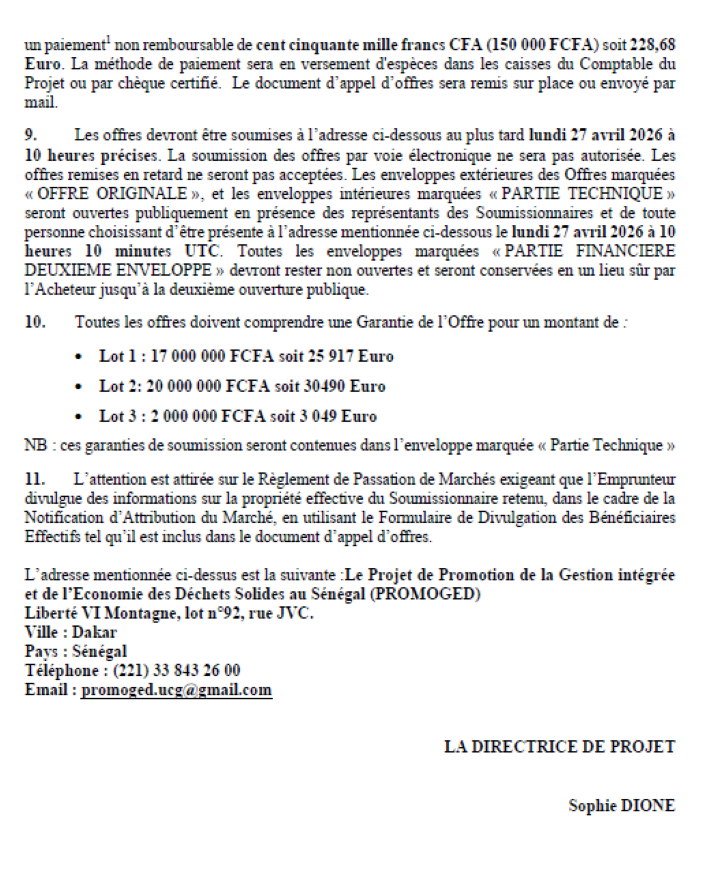 PROMOGED Sénégal tweet media