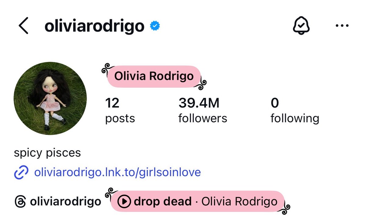 olivia’s livies 🩷 tweet media