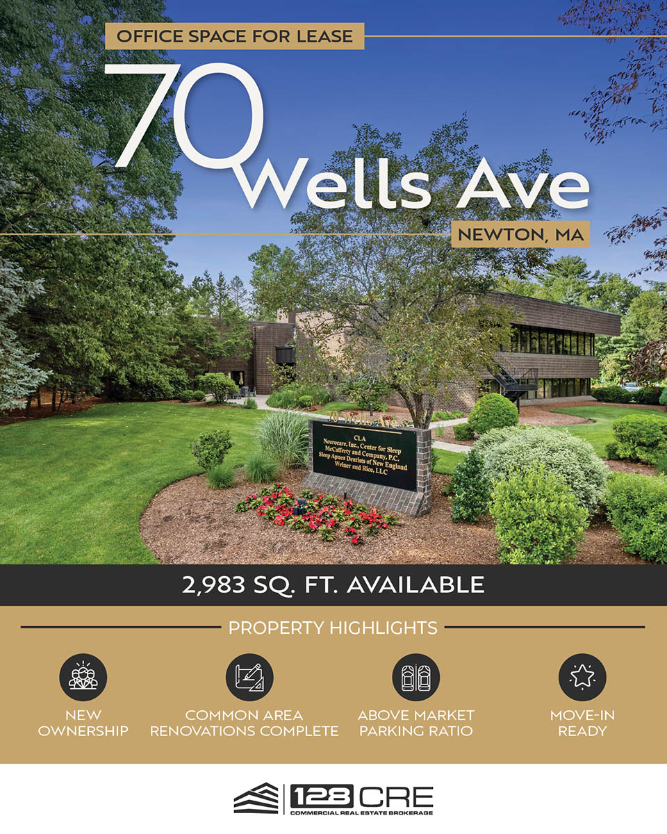 128crema's tweet image. Rare Wells Avenue Office Opportunity
70 Wells Avenue offers 2,983 SF of move-in ready office space featuring updated common areas, ample parking and a highly functional layout.
📍 70 Wells Ave Newton, MA
&amp;gt;&amp;gt; 128cre.com/properties/70-…

#OfficeSpace #NewtonMA #CRE #ForLease #128CRE