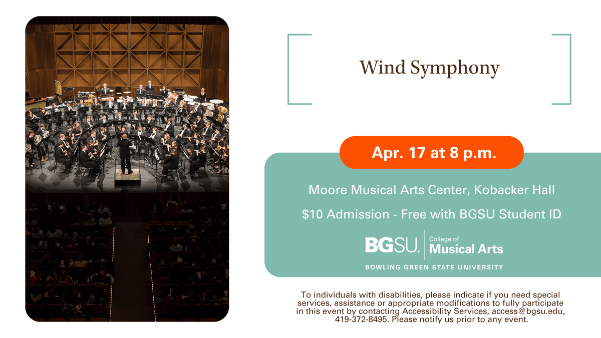 BGSU College of Musical Arts tweet media