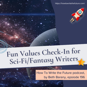BethBarany's tweet image. Fun Values Check-In for Sci-Fi/Fantasy Writers tinyurl.com/3m2xcsp9 #novel