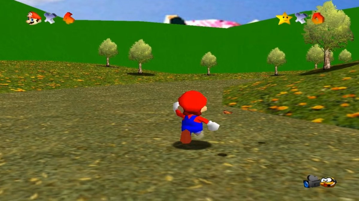Das Domtendo für Mario 64 dieses grässliche Texture Pack genutzt hat ist schlimmer als jeder seiner Skandale.