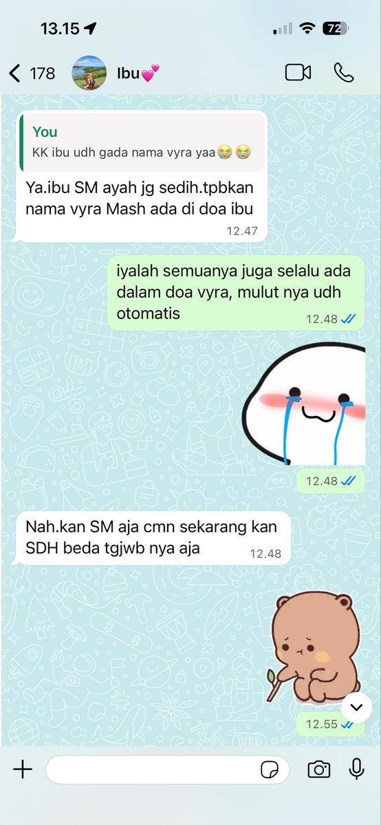 viviviliaa's tweet photo. nangis bgt.. sedihhhh. gatau kalo pisah KK akan se sedih iniii😭😭😭😭 https://t.co/i2AUuMvMLm