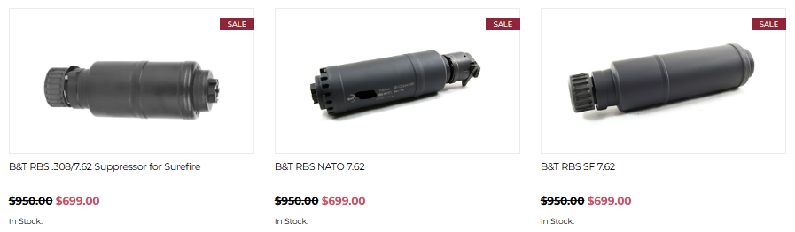 GandRTactical's tweet image. Priced to move.
All our remaining @BruggerThomet suppressors are ready to go to new homes at lowest price point ever.
$699 (No Sales Tax 'cept OH)
HERE: gandrtactical.com/search.asp?key…

#suppressors #suppressor #silencer #silencers #pewpew #suppressednation #suppressed #ndamendment
