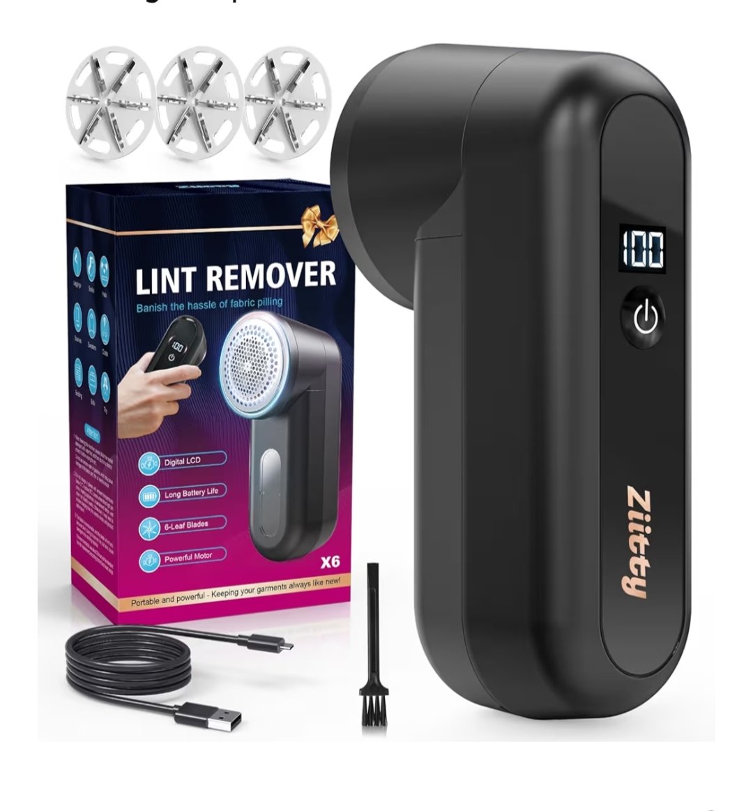 umairisnoob's tweet image. This viral smart fabric shaver makes your sweaters and furniture look brand new in seconds. Featuring an LCD display and Type-C charging, it sold over 9,000+ times last month alone! 🔥
Grab it here:amzn.to/3QIsH7y

#AmazonFinds #HomeHacks #LaundryHacks