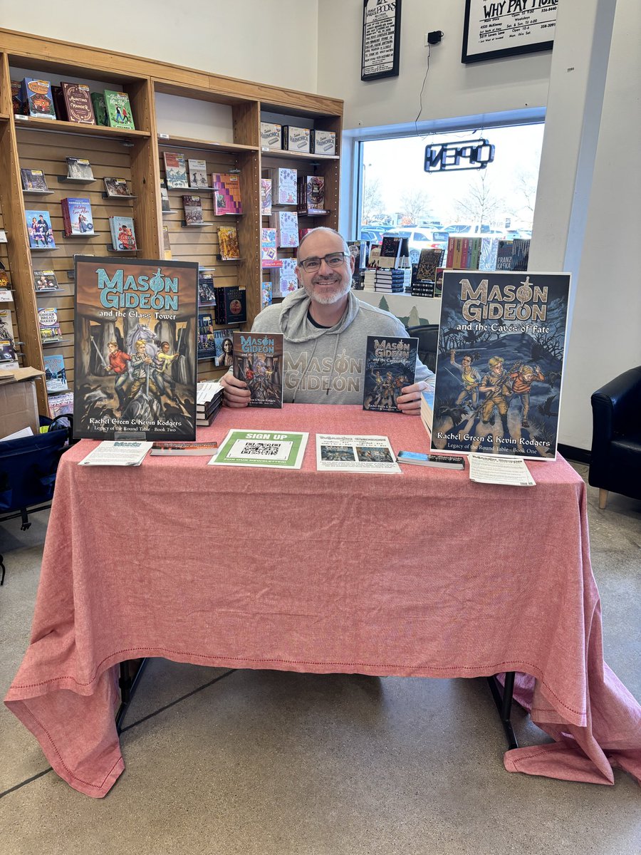 🚨Author Event! 🚨 Come on out TOMORROW!! Vernon Hills <a href="/halfpricebooks/">Half Price Books</a> from 12-4!