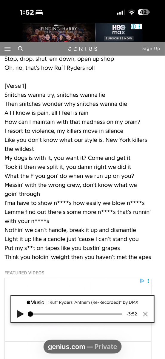 duexfoiscross's tweet image. Why Google suppressing snitches?

Kinda racist replacing snitches with niggas.

#DMX #2pac