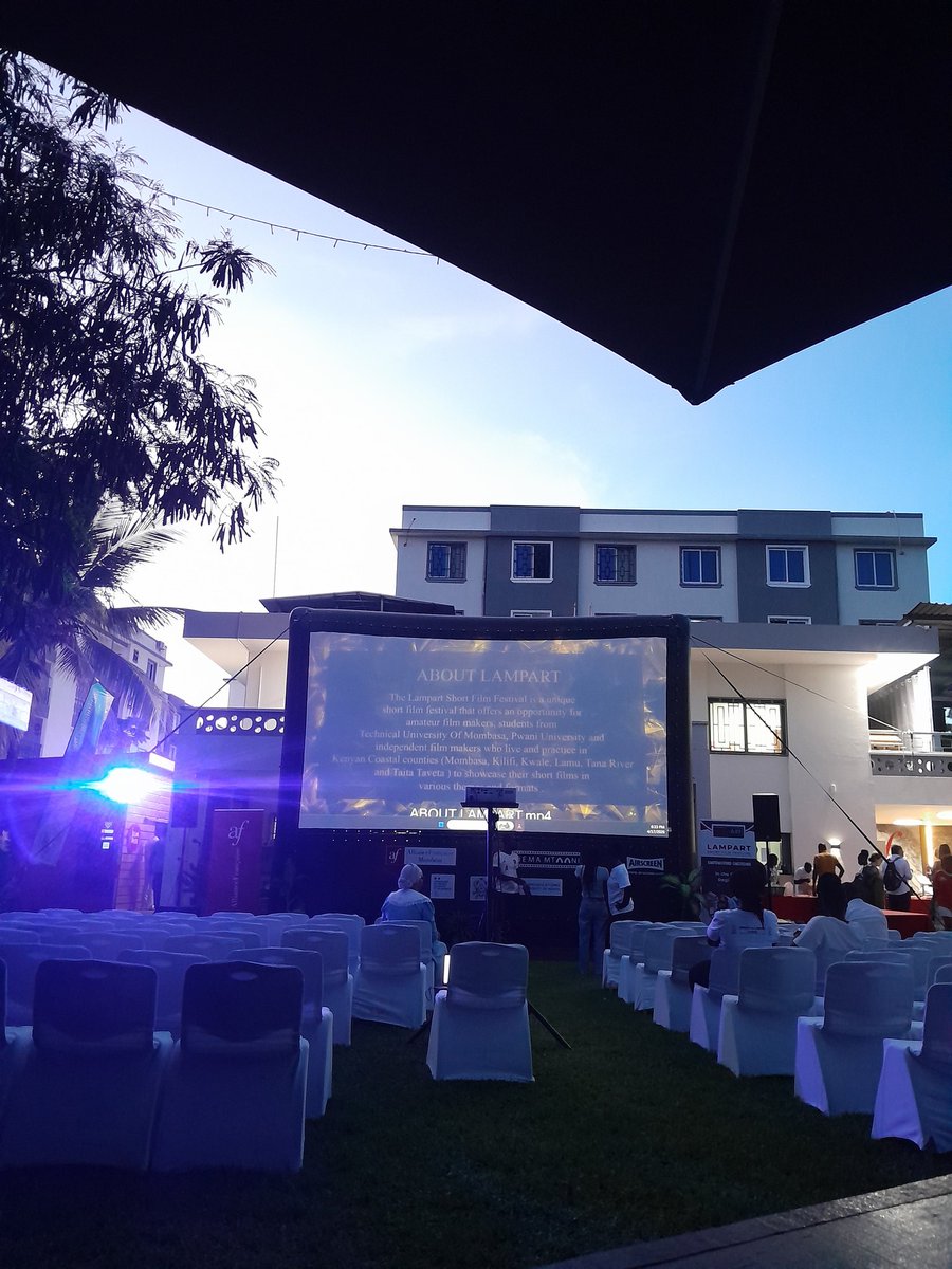 Everything is set for this year's Lampart Short Film Festival at @AllianceFrançaise Mombasa.