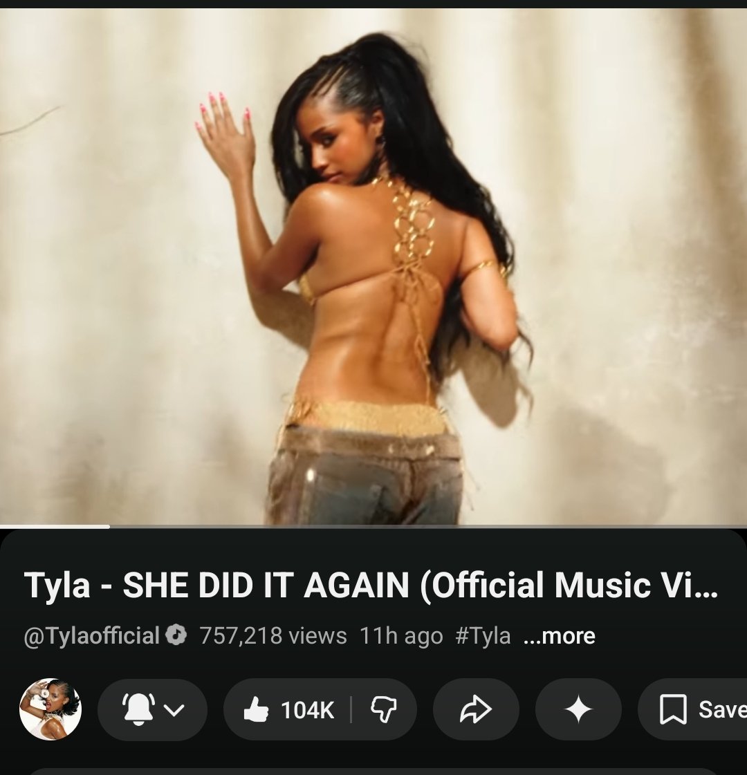 TYLA fan account tweet media