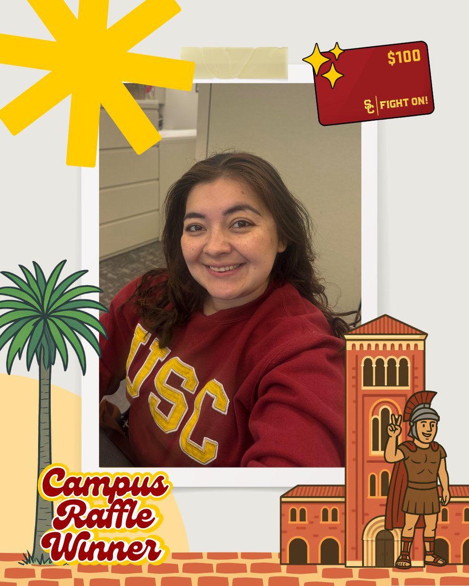 USCCreditUnion's tweet image. 🎉 Huge congratulations to Kathy, USC Staff, for winning our Asian American Pacific Islander Raffle! 

#AAPIHeritageMonth #FightOn #USCTrojans