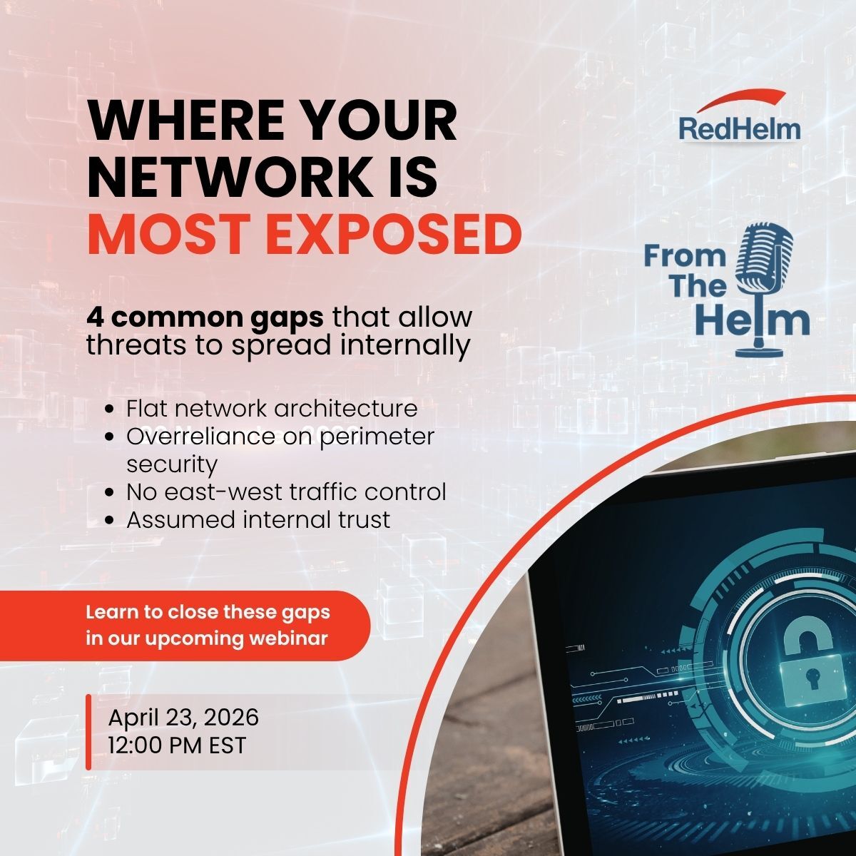 RedHelmCo's tweet image. Most environments are more exposed than leaders realize. Flat networks, perimeter-only security, and unchecked east-west traffic let small incidents become major outages.

Microsegmentation helps contain the damage. Jump in: hubs.ly/Q04bHjqr0 

#ZeroTrust #Microsegmentation