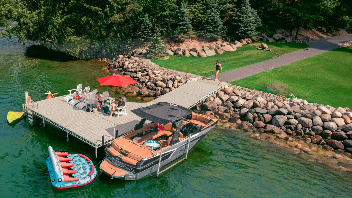 ThruFlow is made for the way people really use outdoor spaces — boating, gathering, lounging, and enjoying the shoreline. With maintenance-free durability and a clean, timeless aesthetic, it’s built for waterfront living.
 See what ThruFlow can do for your waterfront.