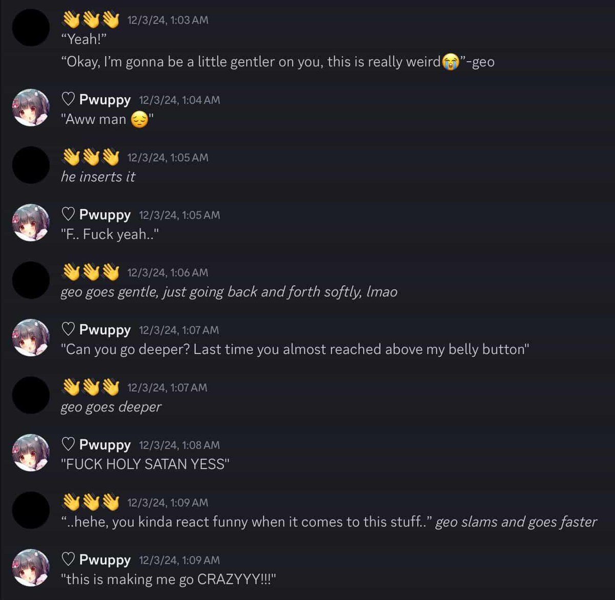 mrilynmasochism's tweet photo. Most of the proof on zander is on @zanderarchive. 

Here's Caleb's bullshit. (Caleb was also previously known as pwuppychan, an infamous person in the mdp community.)

Both caleb and zander are horrible people and I'm tired of seeing them get away with it. https://t.co/2gxpefrA6Y