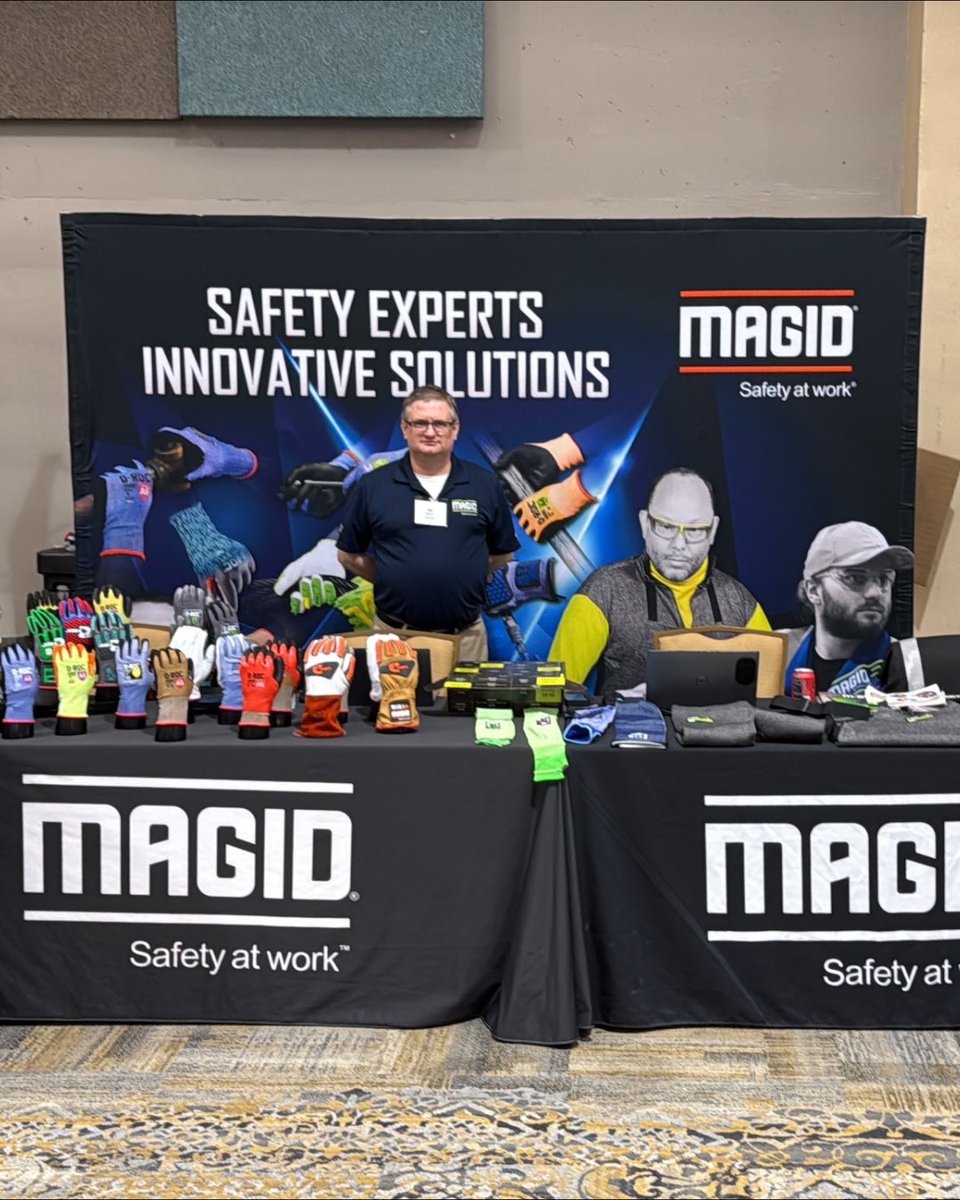 MagidGlove's tweet image. Great to see safety in action at the Reliance Steel Safety Summit.

We’re proud to support partners like Reliance Steel who are committed to building strong safety cultures across their operations.

#IndustrialSafety #PPE #WorkplaceSafety