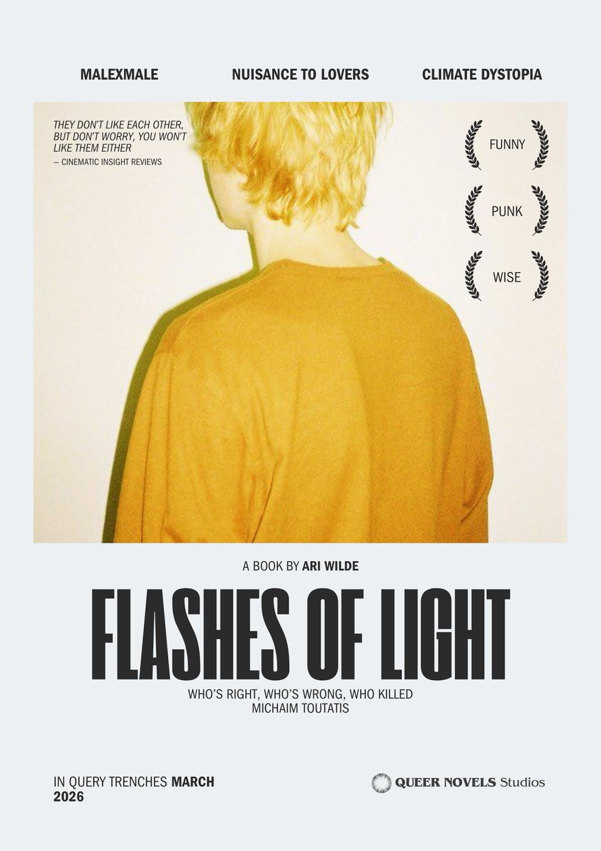 ari_wilde's tweet image. 💛BLACK MIRROR x THE THUNDERBOLTS 💛
After their memories are rewritten and their revolution destroyed, a queer crew of antiheroes must uncover the truth behind their leader’s murder before a resurrected tyrant claims their city—and their future.
#PosterPit #A #SF #F #SPF