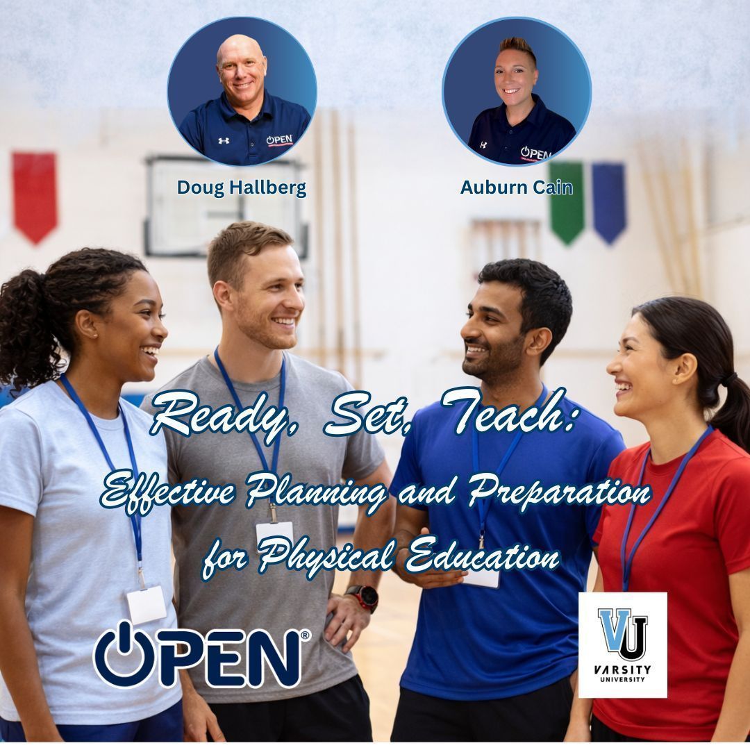 OPENPhysEd's tweet image. #physed teachers 🏫
Ready, Set, Teach builds better lessons through better planning.
✔️ Curriculum mapping
✔️ Lesson planning
✔️ Daily routines
✔️ 1 hr PD (Sterling College–endorsed)
💥 Learn from Doug Hallberg and Auburn Cain 

Get it today → buff.ly/qGHUCcZ