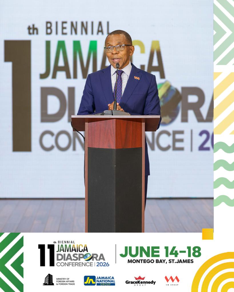 mfaftja's tweet photo. Nearly a quarter of @myvmgroup's mortgages are held by Jamaicans 🇯🇲 living overseas.

It means that despite the distance, Jamaicans abroad are not just emotionally connected to home, they are actively building futures here. Through its network of offices overseas, the #VMGroup has made that connection practical, giving members of the Diaspora direct access to financial services that support investment, home ownership, and long-term planning in Jamaica.

As a Legacy Partner of the 11th Biennial Jamaica Diaspora Conference, VM returns to the table with that same intent. While speaking at this week's official launch, President & CEO of VM Group, Courtney Campbell, who chaired the landmark 10th staging of the Conference, put it plainly: "Jamaica doesn't end at our borders."

The Conference brings that into focus. Business leaders, investors, professionals, and second and third generation Jamaicans will this June convene all in one room, building the partnerships that help move Jamaica forward. The room is set, the conversations are happening, and the deals will follow. Be there! 

Registration is open at📲 https://t.co/PH3W7tEbdH

#JamaicaDiaspora2026 #DiasporaPartnerships #ResilientJamaica #VMGroup